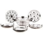 JVL Triply 5-in-1 Multi Kadai Steamer