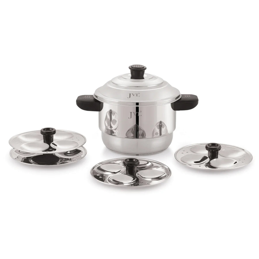 2 in 1 Mini Sambhar Idly Maker with Triply Base(Small Size)