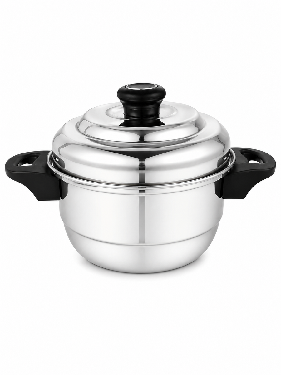 MINI IDLY POT WITH 3 PLATES