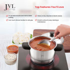 2 in 1 Mini Sambhar Idly Maker with Triply Base(Small Size)