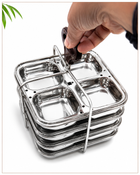 SQUARE IDLY POT WITH SQUARE IDLY AND DHOKLA