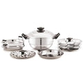 JVL Triply 5-in-1 Multi Kadai Steamer