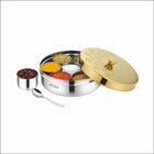 MASALA BOX WITH GOLD LID