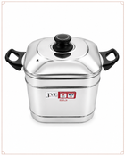 SQUARE IDLY POT WITH SQUARE IDLY AND DHOKLA