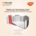 TRIPLY MULTI KADAI 5PLATES PRAYLADY BRAND