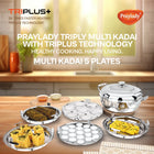 TRIPLY MULTI KADAI 5PLATES PRAYLADY BRAND