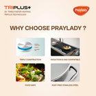 TRIPLY MULTI KADAI 5PLATES PRAYLADY BRAND