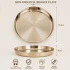 BRONZE THALI SET 100% PURE BRONZE