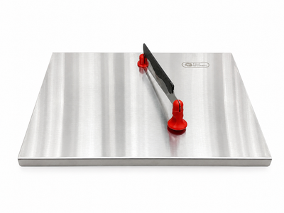 SS ROYAL CHOPPING BOARD WITH KNIFE
