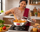 PRAY LADY TRIPLY KADAI WITH LID
