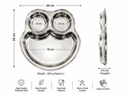MICKY STAINLESS STEEL PLATE
