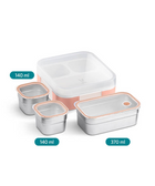 VAYA STAINLESS STEEL BENTO BOX