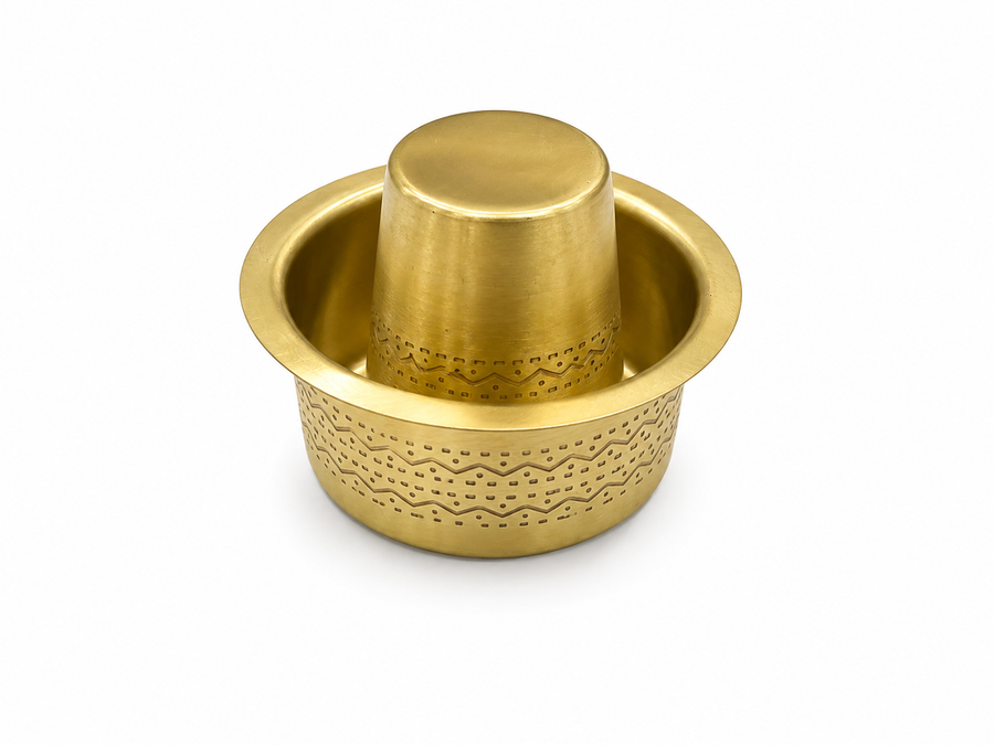 BRASS COFFEE DABARA SET