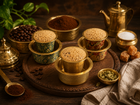 BRASS COFFEE DABARA SET
