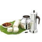 JVL SQUARE PUTTU KUDAM STAINLESS STEEL