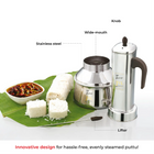 JVL SQUARE PUTTU KUDAM STAINLESS STEEL