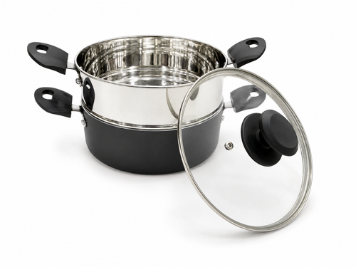 IDEAL STEAMER POT IN STAINLESS STEEL