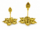 BRASS AARUPADAI AGAL DEEPAM