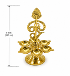 BRASS OM AGAL STAND DEEPAM