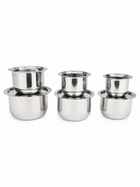 MANGO TOPESET STAINLESS STEEL 6PCS