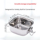 SQUARE LEAK PROOF LUNCH BOX-SSLP