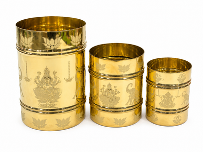 BRASS PADI WITH LAZER PRINTED