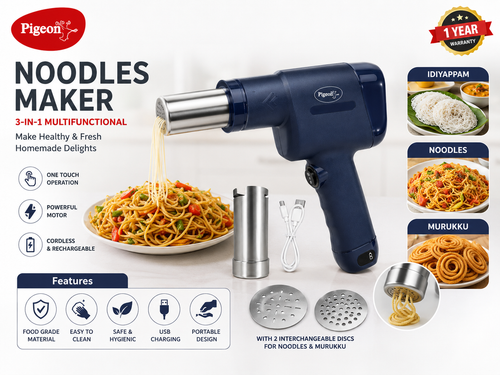 IDIYAPPAM MAKER &EXTRA MOLDS& STEAMER 3PLATE