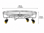 GAS CYLINDER STAND FOR STAINLESS STEEL