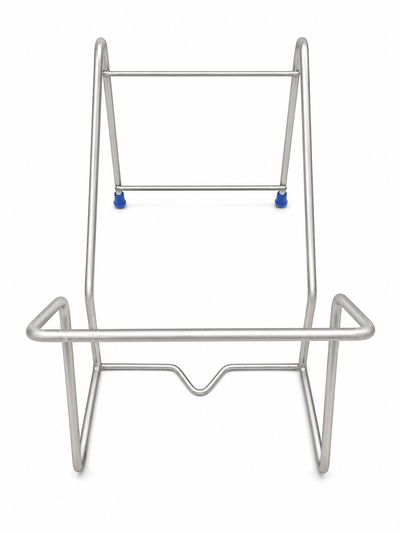 RICE STRAINER STAND IN STAINLESS STEEL