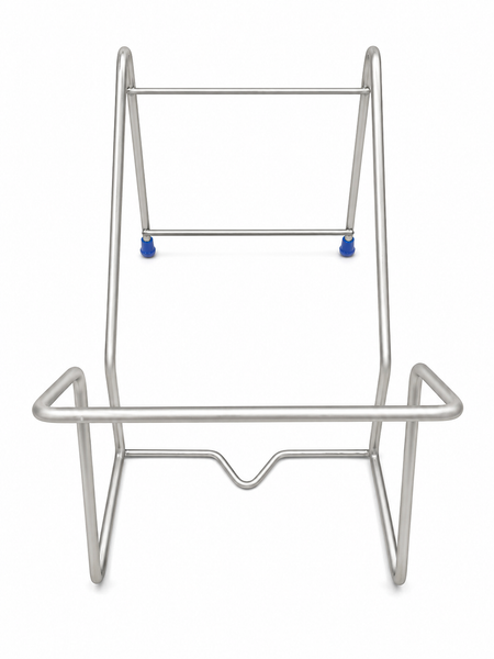 RICE STRAINER STAND IN STAINLESS STEEL