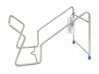 RICE STRAINER STAND IN STAINLESS STEEL