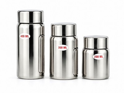 Leak proof stainless steel sambar bottle