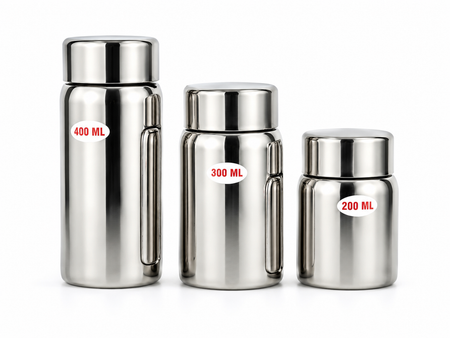Leak proof stainless steel sambar bottle