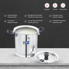 MILK BOILER DOUBLE HANDLE