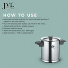 MILK BOILER DOUBLE HANDLE