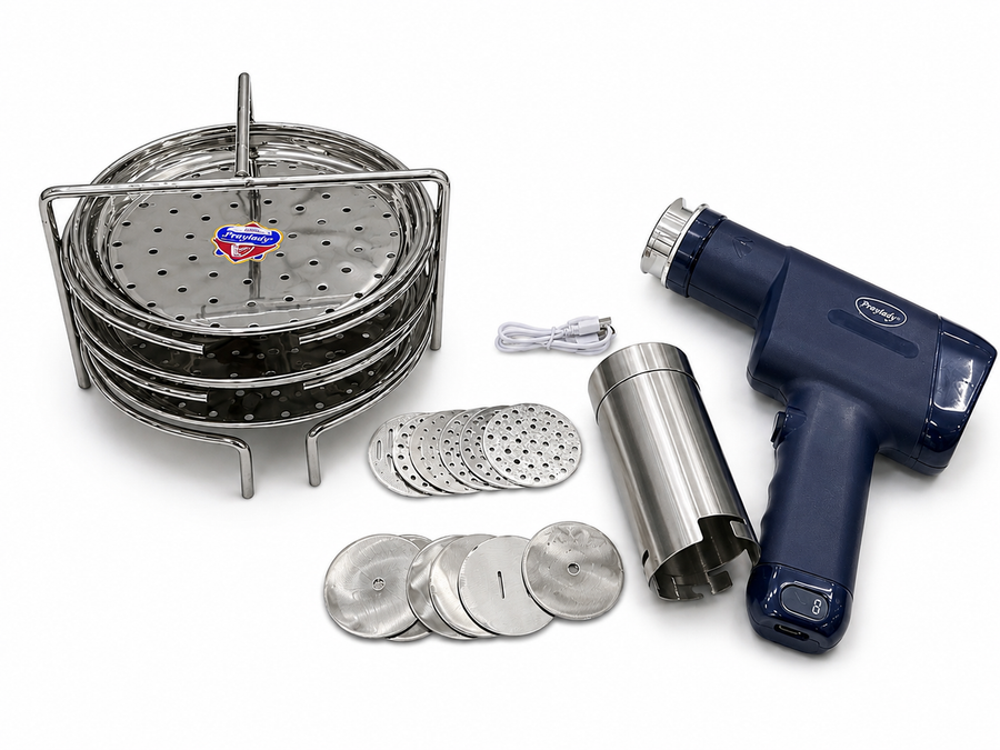 IDIYAPPAM MAKER &EXTRA MOLDS& STEAMER 3PLATE