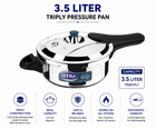 DURACOOK TRIPLY  PRESSURE COOKER ELGI ULTRA