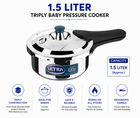 DURACOOK TRIPLY  PRESSURE COOKER ELGI ULTRA