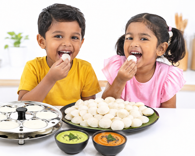 CUTE MINI SAMBHAR IDLY PLATE WITH STAND