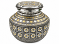 MEENAKAARI ANTIQUE STAINLESS STEEL MIRROR POT