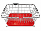 SQUARE DRAINER BASKET HIGH QUALITY STAINLESS STEEL