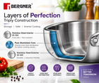 BERGNER TRIPLY BRIYANI POT-36CM Big size