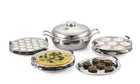 TRIPLY -MULTI KADAI WITH IDLY AND STEAMER