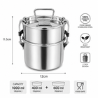 FALCON ROYAL JUMBO LUNCH BOX