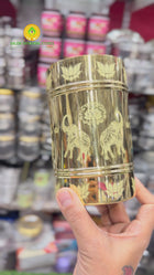 BRASS PADI WITH LAZER PRINTED
