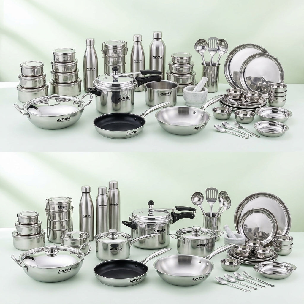 Premium Stainless Steel Cookware Collection